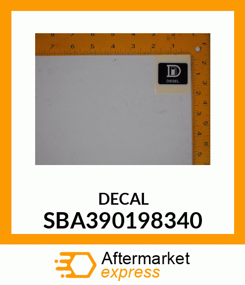 DECAL SBA390198340