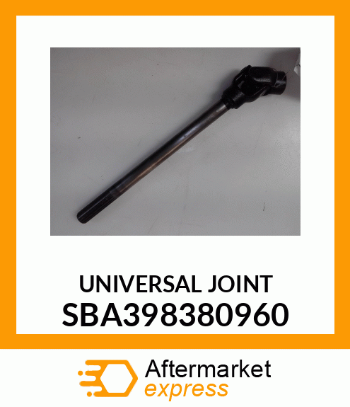 UNIVERSAL JOINT SBA398380960