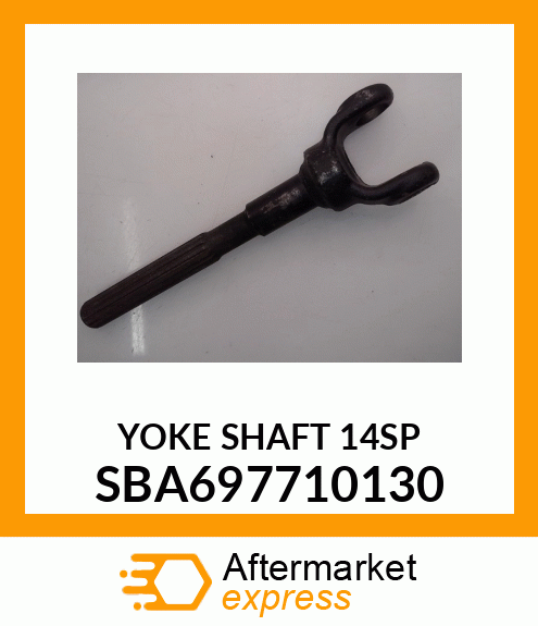 YOKE SHAFT 14SP SBA697710130