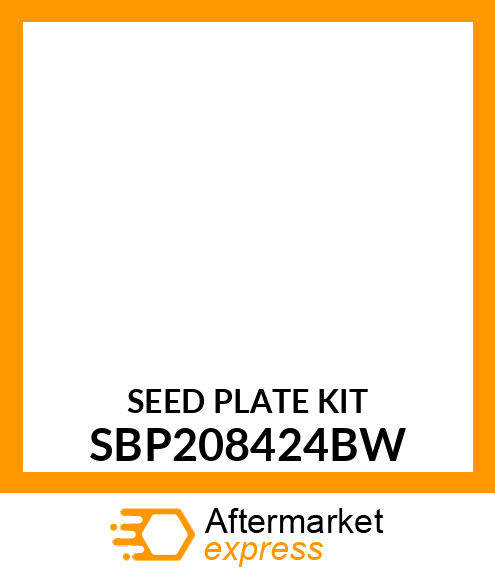 SEED PLATE KIT SBP208424BW