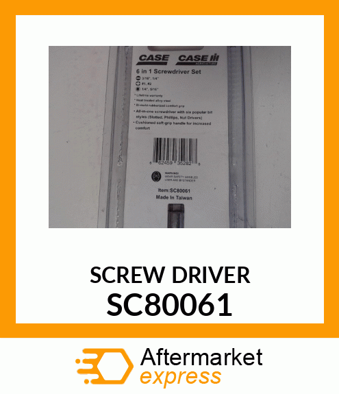 SCREW DRIVER SC80061