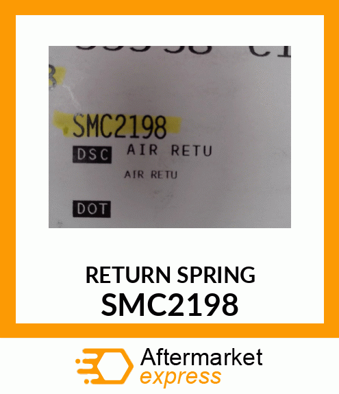 RETURN SPRING SMC2198