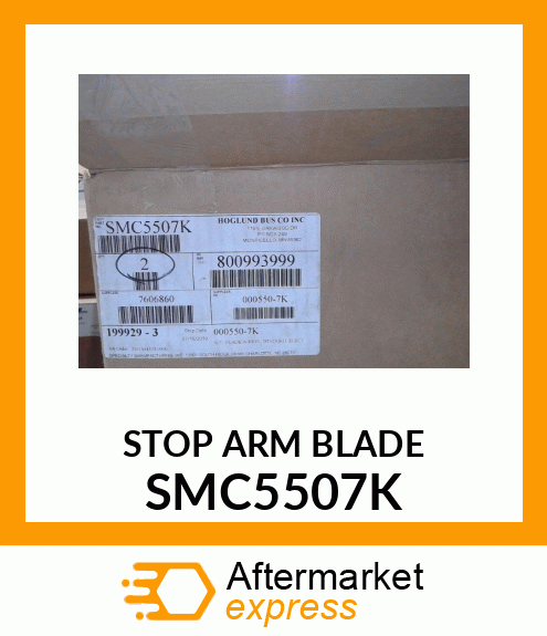 STOP ARM BLADE SMC5507K