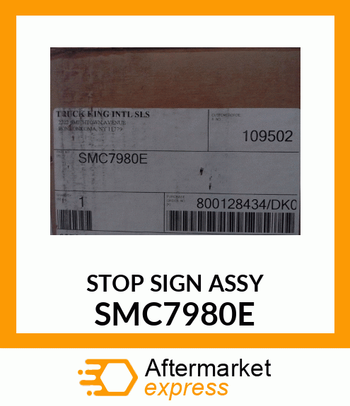 STOP SIGN ASSY SMC7980E