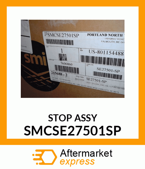 STOP ASSY SMCSE27501SP