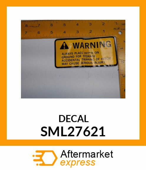 DECAL SML27621