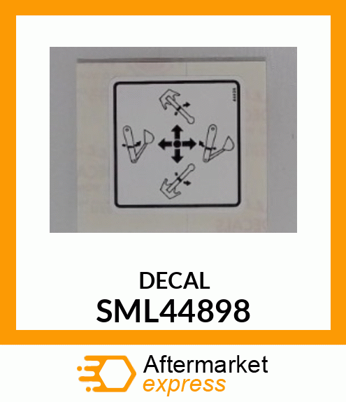 DECAL SML44898