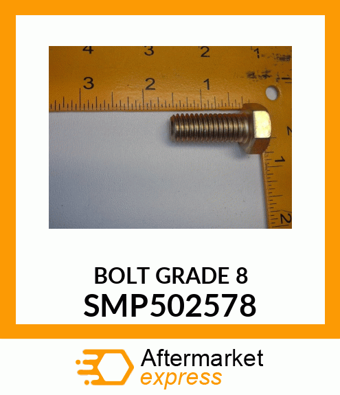 BOLT GRADE 8 SMP502578