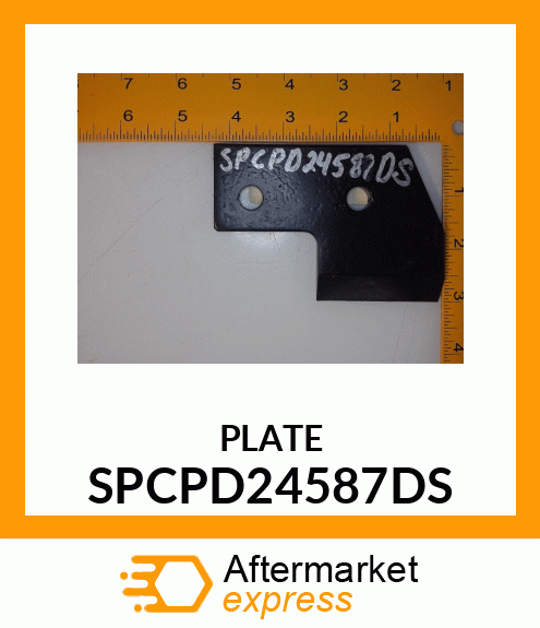 PLATE SPCPD24587DS
