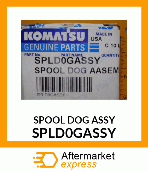 SPOOL DOG ASSY SPLD0GASSY