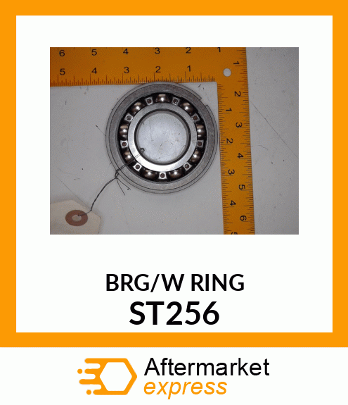 BRG/W RING ST256