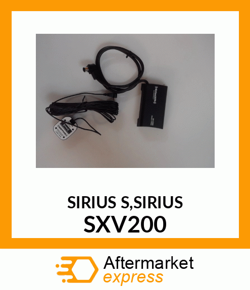 SIRIUS S,SIRIUS SXV200