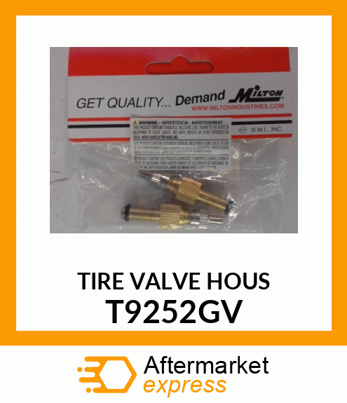 TIRE VALVE HOUS T9252GV