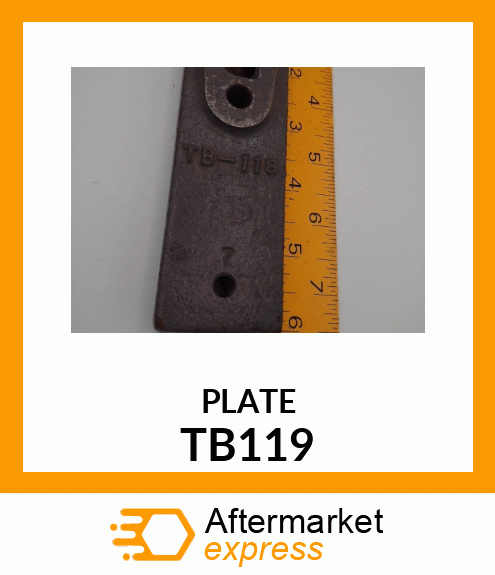 PLATE TB119