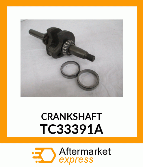 CRANKSHAFT TC33391A