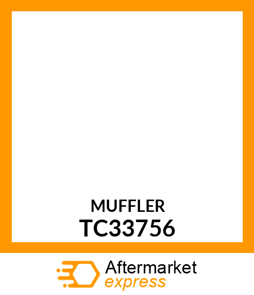 MUFFLER TC33756