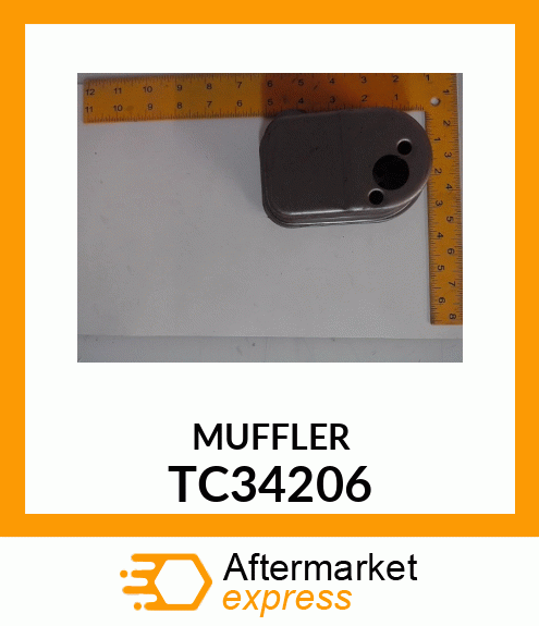 MUFFLER TC34206