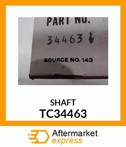 SHAFT TC34463