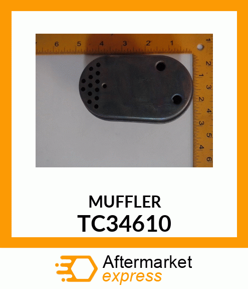 MUFFLER TC34610