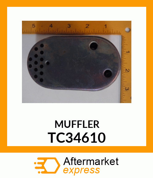 MUFFLER TC34610