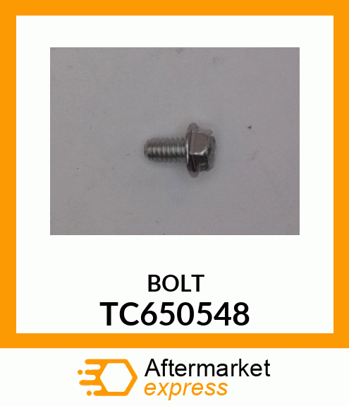 BOLT TC650548