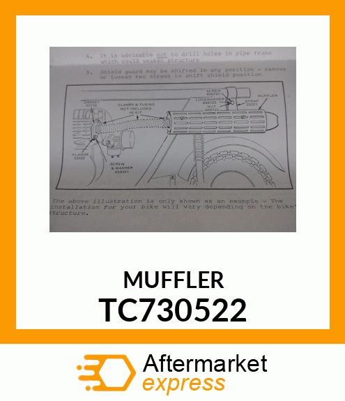 MUFFLER TC730522