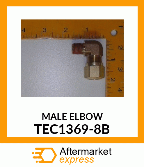 MALE ELBOW TEC1369-8B