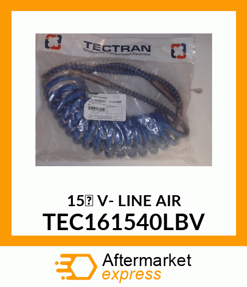 15' V- LINE AIR TEC161540LBV