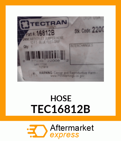 HOSE TEC16812B