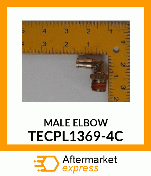 MALE ELBOW TECPL1369-4C