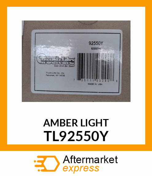 AMBER LIGHT TL92550Y