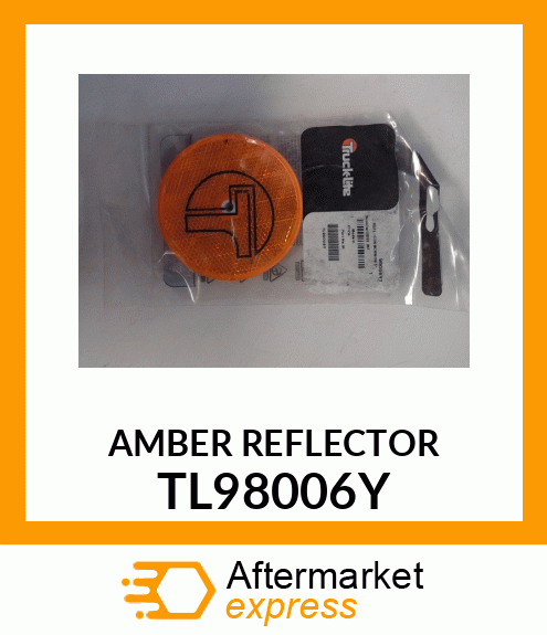 AMBER REFLECTOR TL98006Y