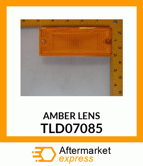 AMBER LENS TLD07085