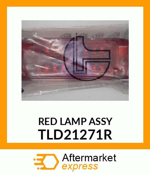 RED LAMP ASSY TLD21271R