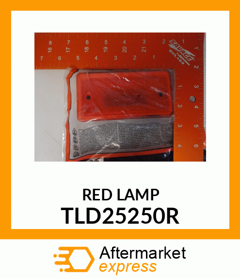 RED LAMP TLD25250R