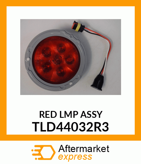 RED LMP ASSY TLD44032R3