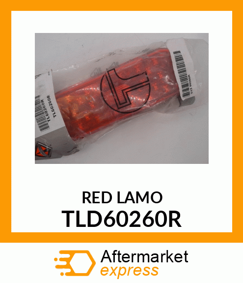 RED LAMO TLD60260R