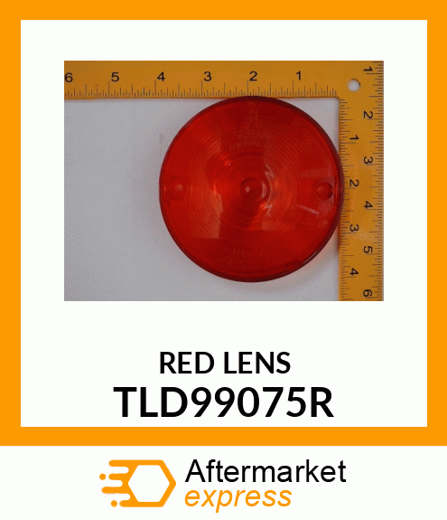 RED LENS TLD99075R