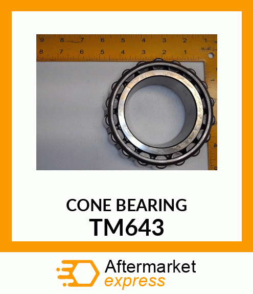 CONE BEARING TM643