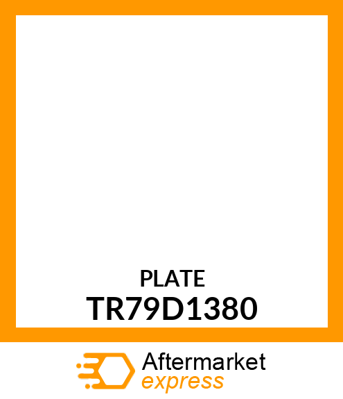 PLATE TR79D1380