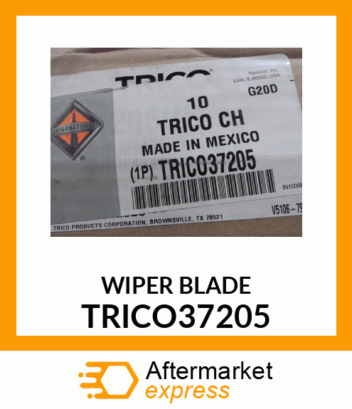 WIPER BLADE TRICO37205