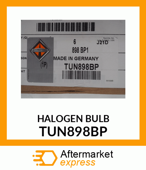 HALOGEN BULB TUN898BP