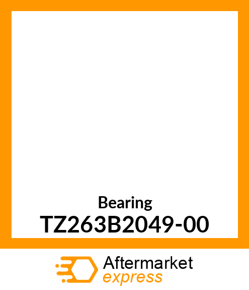 Bearing TZ263B2049-00