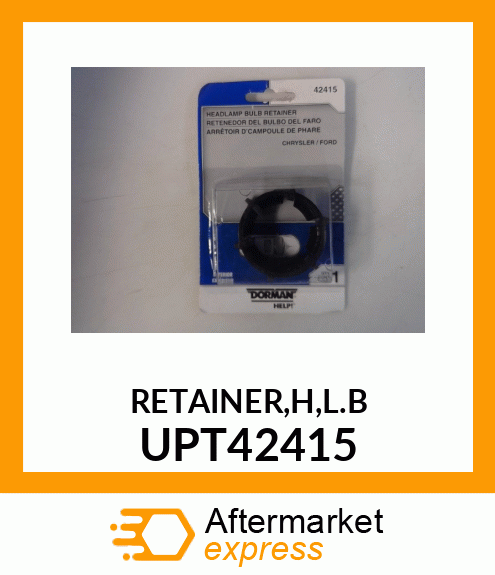 RETAINER,H,L.B UPT42415