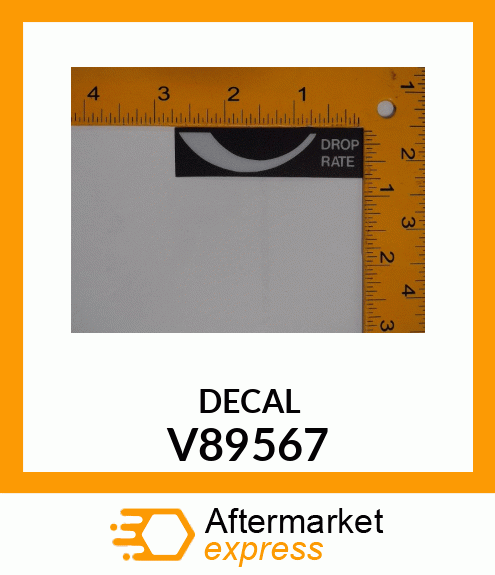 DECAL V89567
