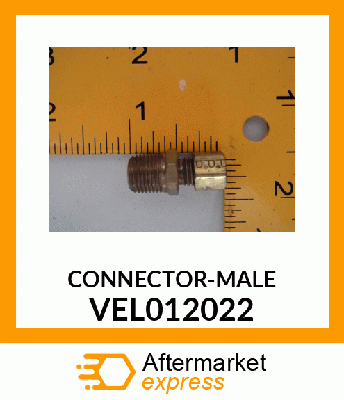 CONNECTOR-MALE VEL012022