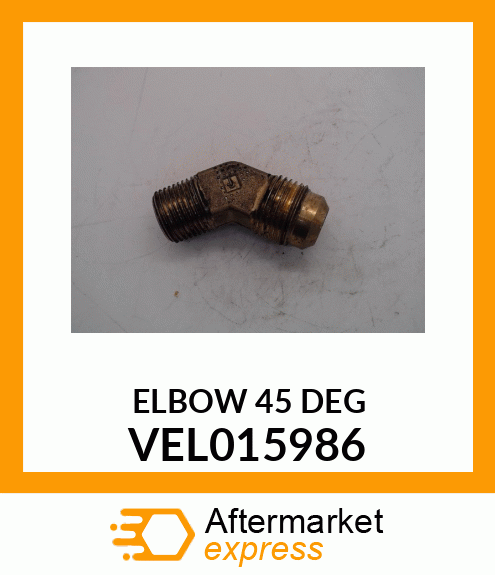 ELBOW 45 DEG VEL015986