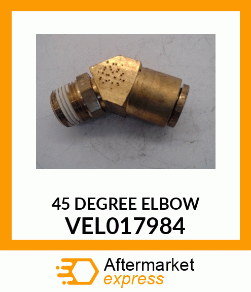 45 DEGREE ELBOW VEL017984