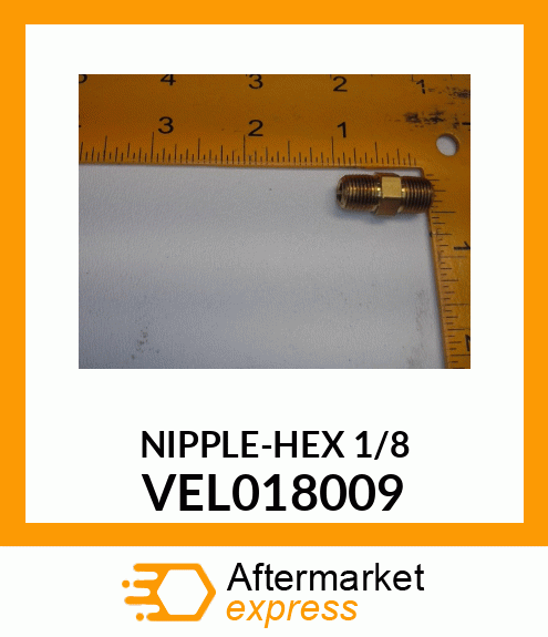 NIPPLE-HEX 1/8 VEL018009