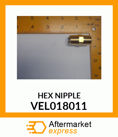 HEX NIPPLE VEL018011